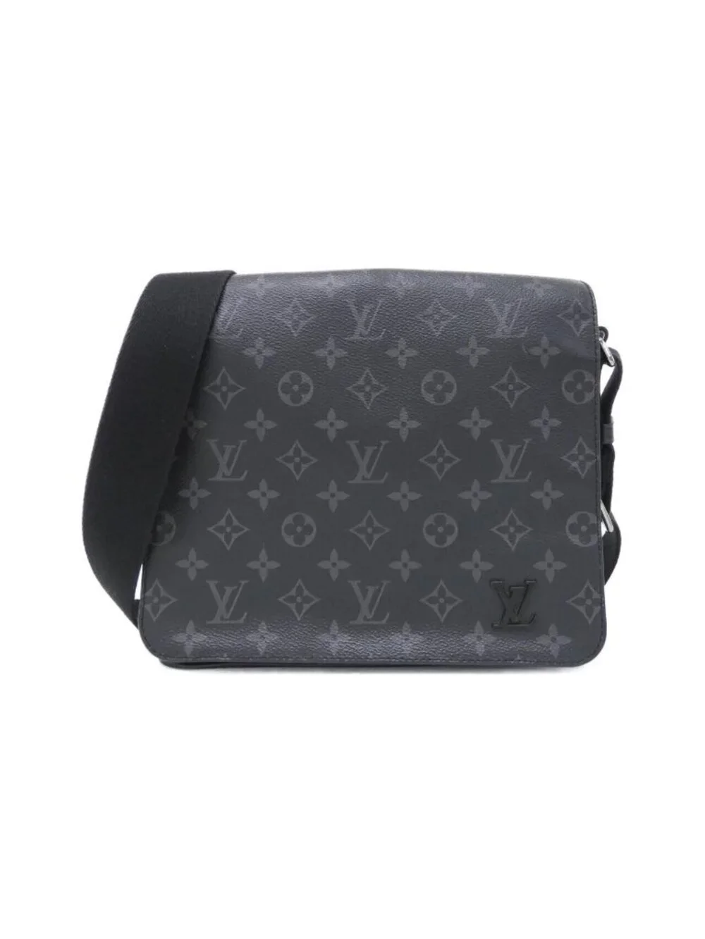 Louis Vuitton Monogram Eclipse District PM Shoulder Bag